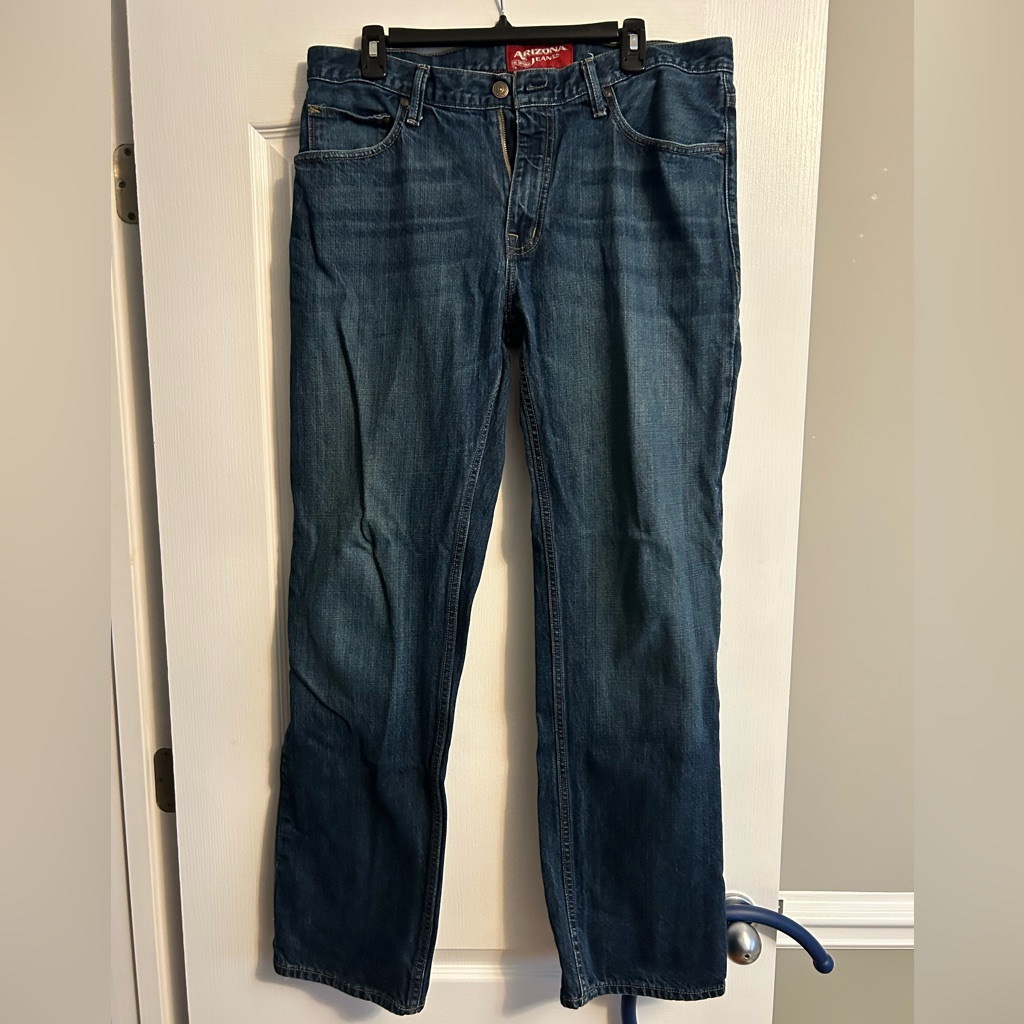 Arizona Jeans Relaxed Straight In Medium Blue